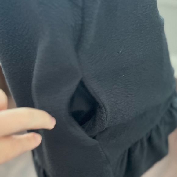 Anthropologie Maeve Black Sleeveless Dress with Ruffle Bottom Size Small - Picture 6 of 16